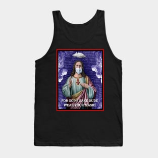 JESUS PEOPLE! WEAR A MASK! Tank Top